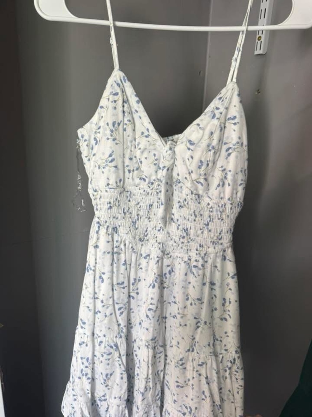 Altar’d Stare White Floral Sundress